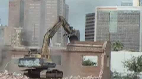Ruth Ann Marston sanctioned demo of HP Bldg