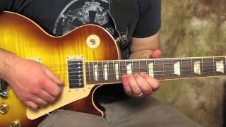 Video voorbeeld van "Slash - Style of - Solo Knocking On Heaven's Door - How to play the first Solo -"