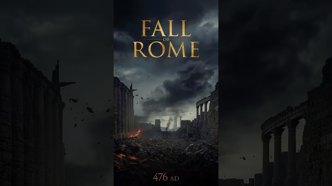Fall of Rome (476 AD) | The Last Roman Emperor | World History Shorts
