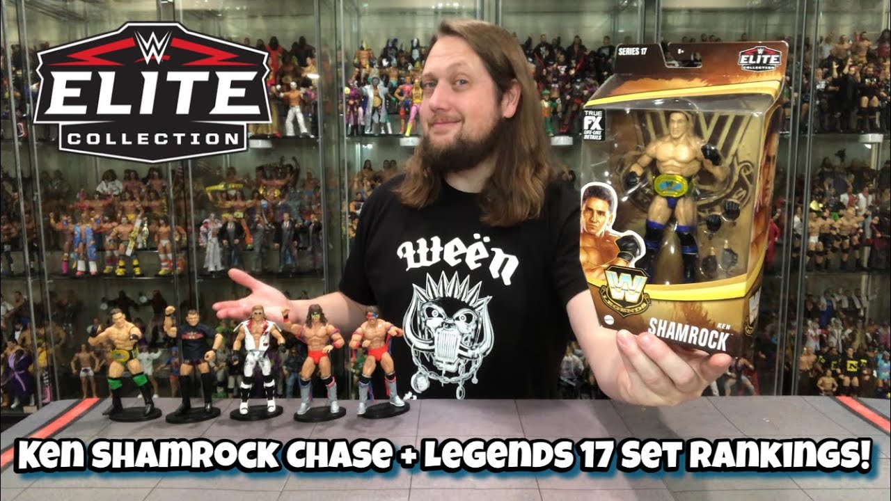 Ken Shamrock Chase Unboxing + WWE Legends 17 Ranking & Review!