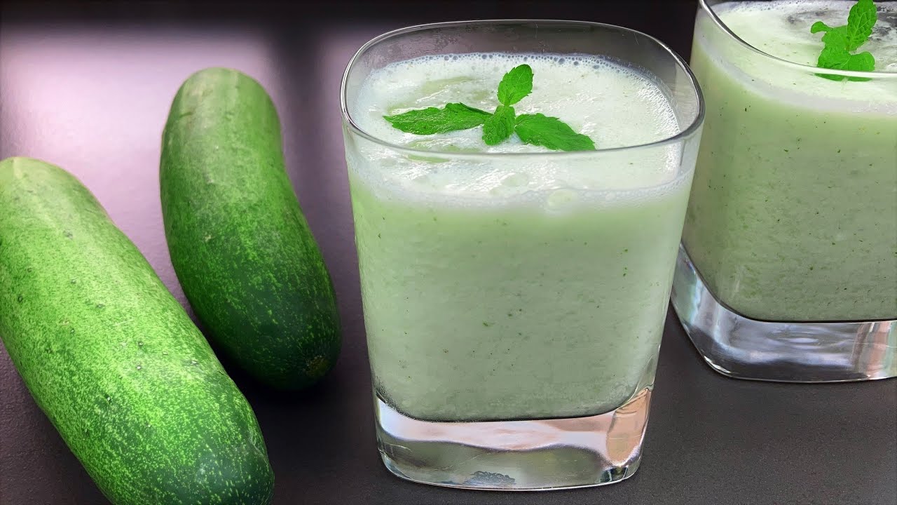 Cucumber Cooler Cucumber Yogurt Drink Healthy & Tasty Butter Milk