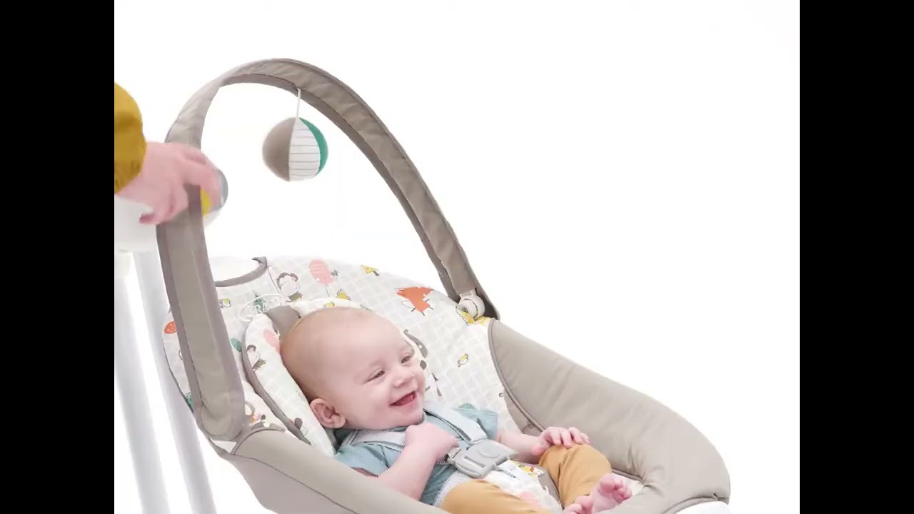 2 in 1 Swing and Rocker - Graco Duet Sway™ - YouTube