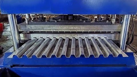 Shipping Container Side Panel Roll Forming Machine
