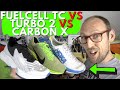 new balance fuelcell tc vs hoka carbon x