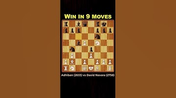 Nimzo-Larsen Trap (Win in 9 moves)