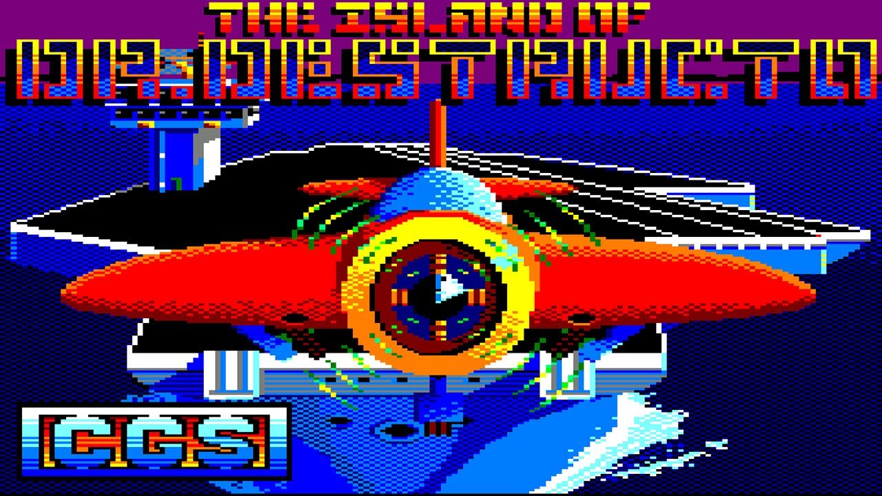 [Amstrad CPC] The Island Of Dr. Destructo - Longplay