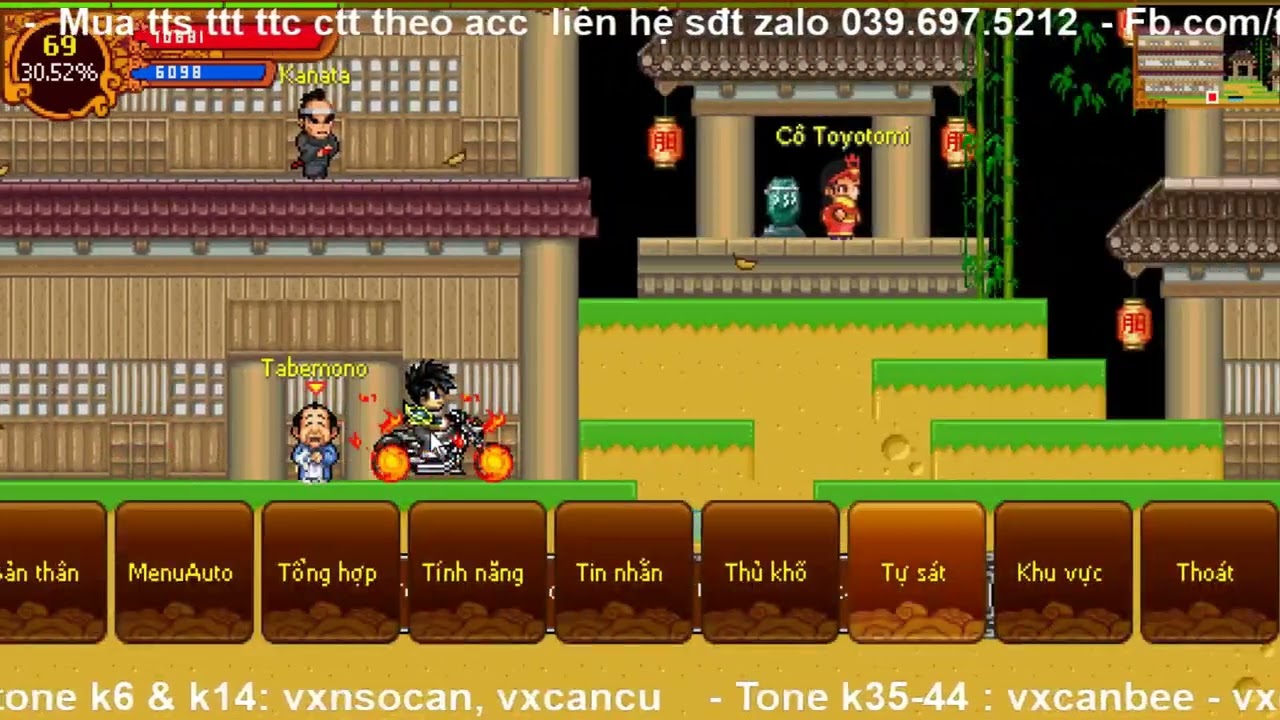 Trùm Đao 69 Full 16 đầu tiên Sever Kunai | Ninja School Online