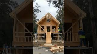 Title:Timeless Wooden House Design – Natural Luxury