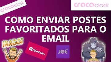 Como enviar post favoritados para o email | jetformbuilder & jetengine