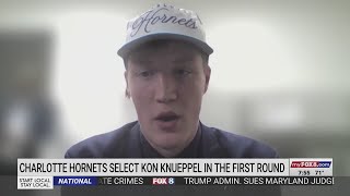 Duke star Kon Knueppel drafted by Charlotte Hornets with 4th pick in 2025 NBA Draft
