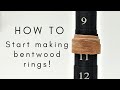 How to - Bentwood rings - Best Method to start!