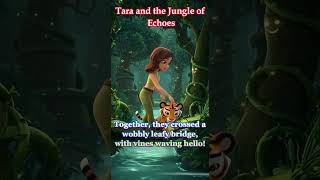 Jungle Adventure Story | Tara and the Jungle of Echoes | Little Cloud Cartoons #bedtimestories