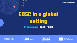 EOSC in a global setting