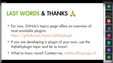 Exploring the possibilities of QField plugin framework