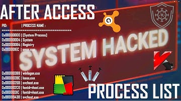 ☠️HOW HACKERS CHECK SEUCIRTY ON HACKED PC⁉️ 📝| AFTER ACCESS #2 | #hacking #malware #process #list
