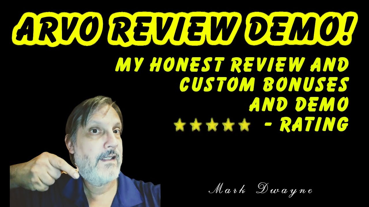 Arvo Review Demo ➡️ Rating ⭐️⭐️⭐️⭐️⭐️