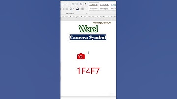 How to make camera symbol in MS Word||Camera symbol #computer #viralvideo #trending #shortcut