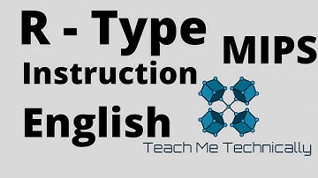 3- R-Type Instructions in MIPS Architecture | MIPS Computer Architecture | R Type Instructions MIPS