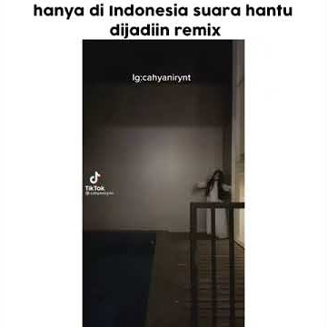 Hanya di Indonesia suara hantu dijadiin remix😁😁😁