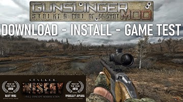 S.T.A.L.K.E.R. MISERY 2.2.1 + GUNSLINGER Mod: Tutorial for Installation + English Translation