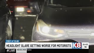 Study finds that headlight glare is worsening for drivers, raising safety concerns