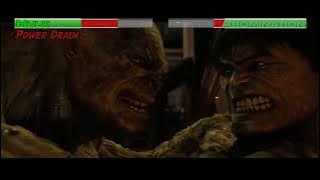 Hulk vs Abomination...with healthbars