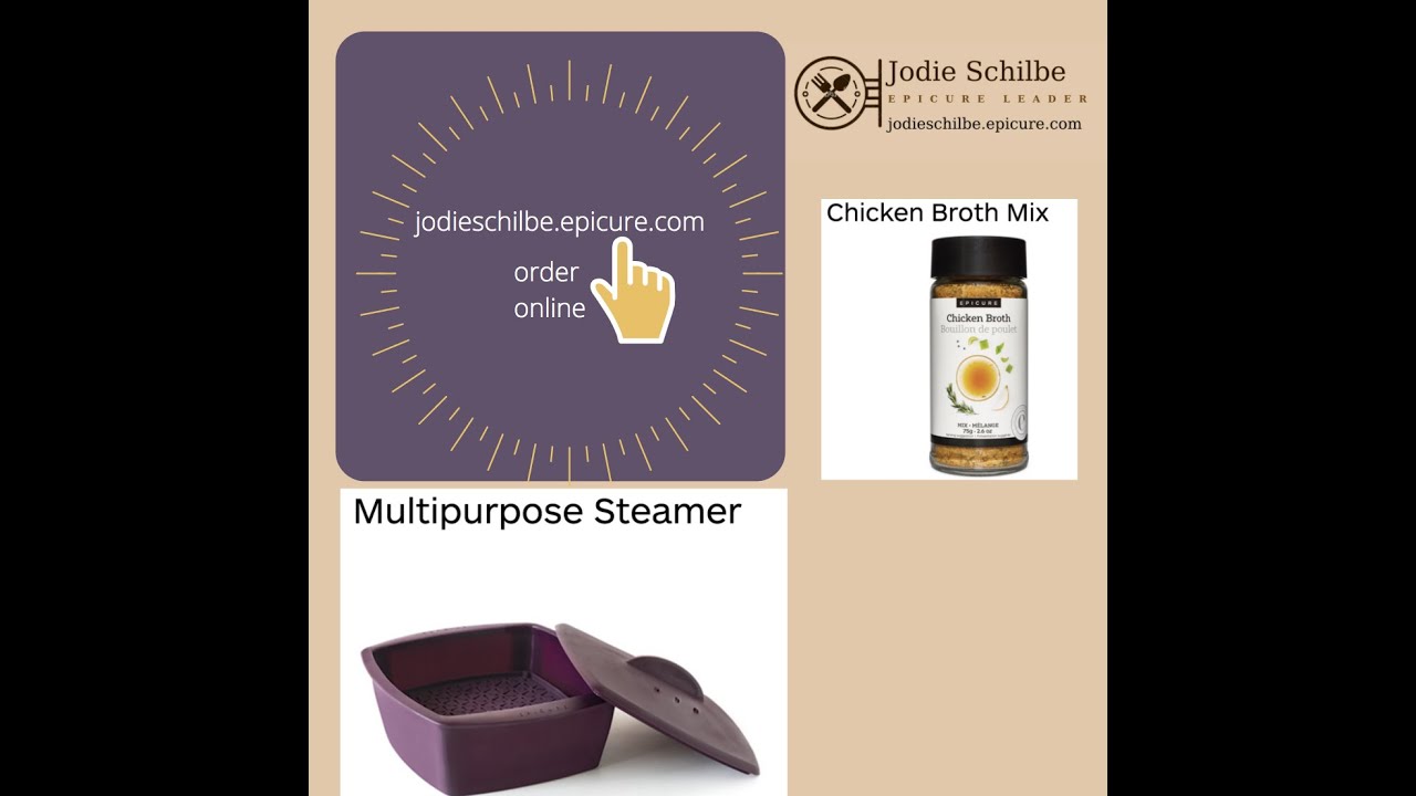 Rice in the Epicure multipurpose steamer YouTube