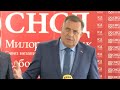 Dodik se povlai postoji mogunost da se saeka stupanje na snagu izbornog zakona rsa