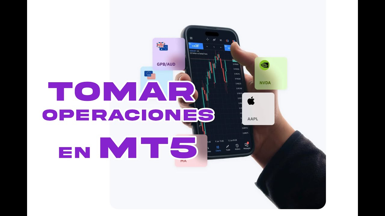 Como abrir y cerrar una operación en Metatrader 5 - YouTube
