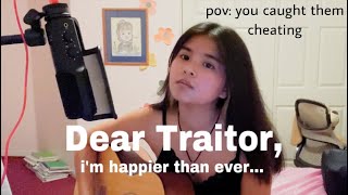 Download Lagu dear traitor, i'm happier than ever - (billie eilish, olivia rodrigo, and taylor swift mashup) MP3