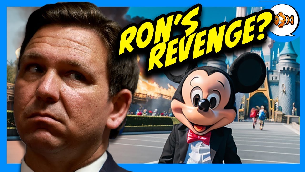 DeSantis’ REVENGE for Disney Embarrassment?! This Could Get MESSY for the Mouse!