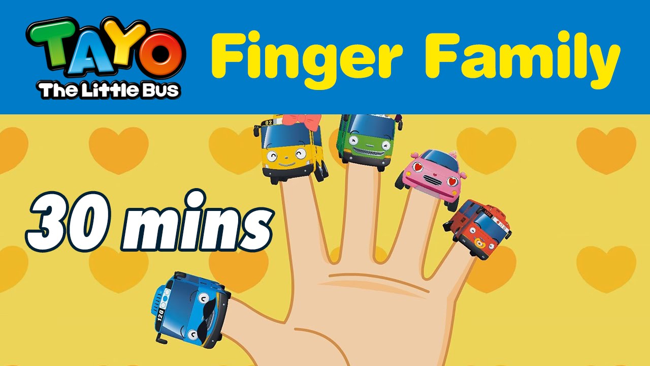 Tayo finger family song compilation (30mins) l Nursery Rhymes l Tayo ...