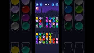 Ball Sort Puzzle Level 132 #mobilegaming #ballsortpuzzle #puzzlegame