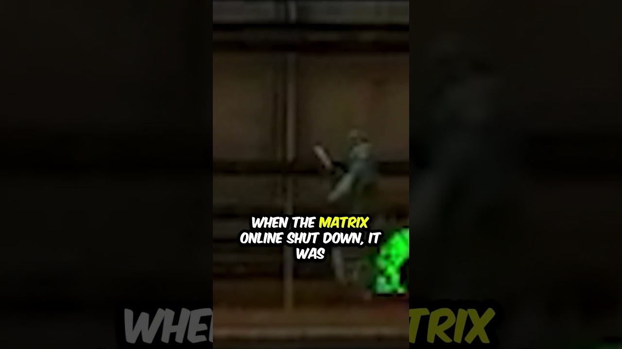 The Matrix Online Lore Erasure