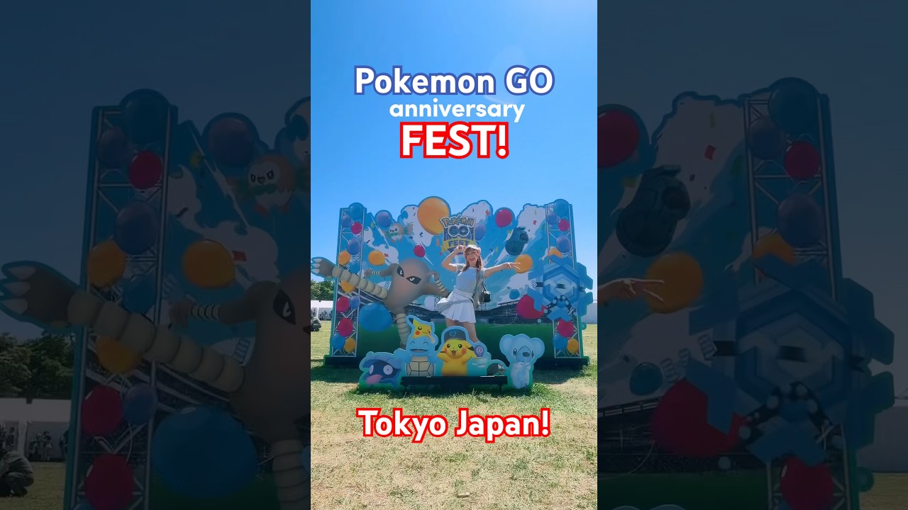 I’ve caught so many Pokemon at #pokemongofest2026 Tokyo! Thank you @pokemongo 🇯🇵 #pokemon #tokyo