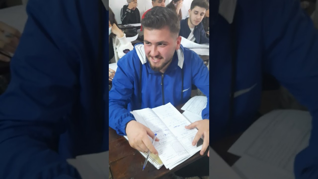 كواليس الامتحان التجريبي النهائي الأول لطلاب مركز اونلاين