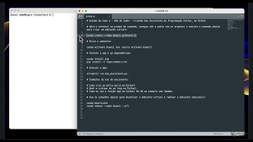 Estudo de Caso 1 - Criando Ambiente Virtual em Python