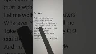 Oceans - Hillsong UNITED (lyrics) in Karaoke | Sujalkhadgi🖤