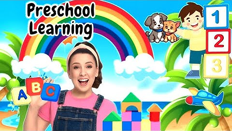 Preschool & Toddler Learning Video with Ms Rachel - Learn Shapes, Letters, Numbers, Colors & More