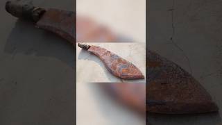 Kukri Knife Restoration I Knife Restoration #shorts #short #trend #trending #restoration #restore