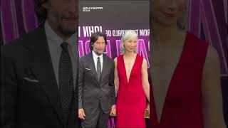 Keanu Reeves & Alexandra Grant Shine on the 'Ballerina' Premiere Carpet