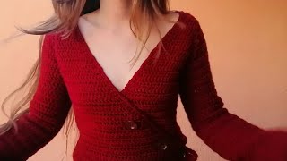 Wrap Sweater | The Green Marble Crochet Tutorials