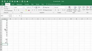 Commonly Used Excel Functions- Functions with one argument (Max,Min,Average)
