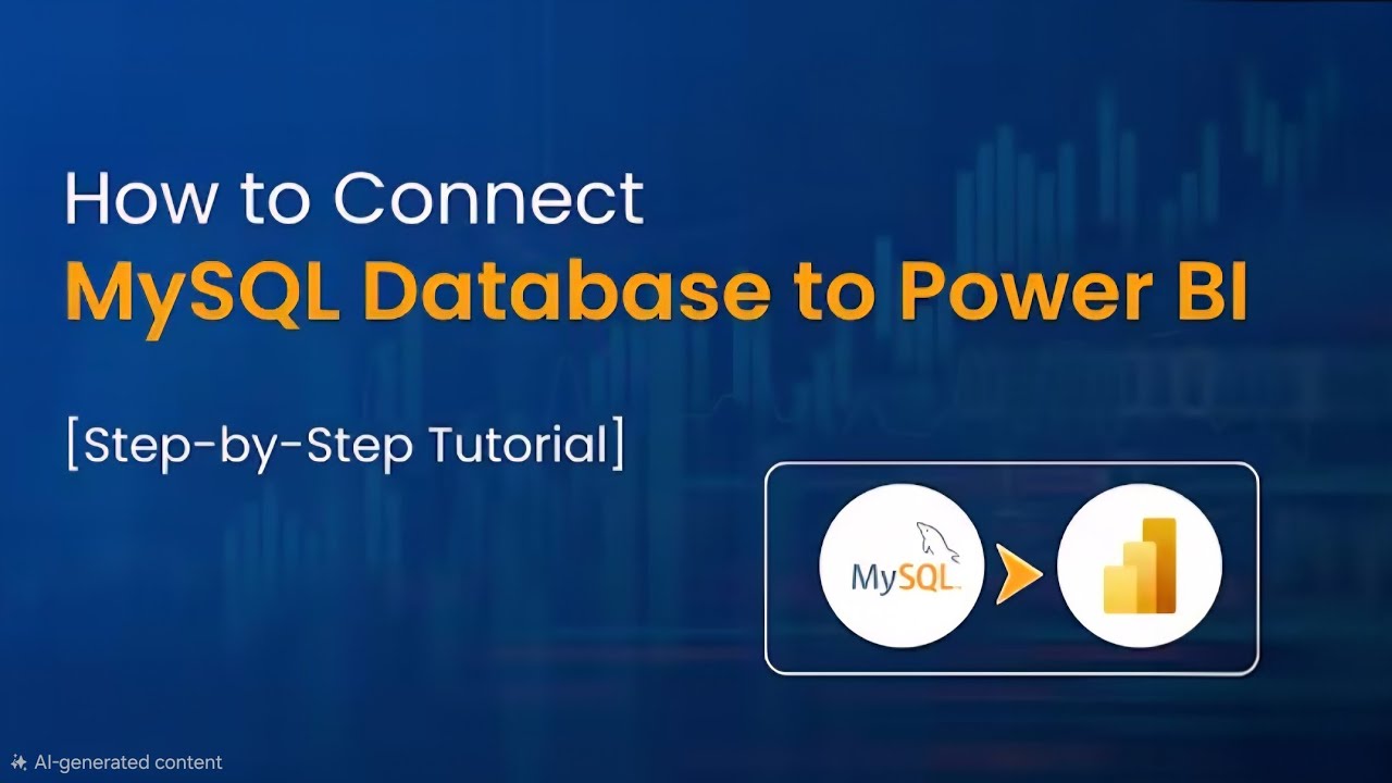 How to Connect MySQL DATABASE to POWER BI in 2026