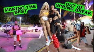MIAMI SPRING BREAK LIFTING GIRLS FOR A WORKOUT *AMAZING PUMP*