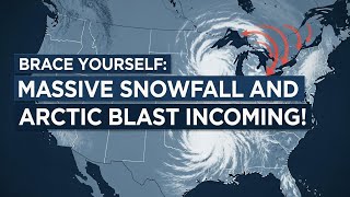 Brace Yourself: Massive Snowfall and Arctic Blast Incoming!#USWinterForecast2025#PolarVortexDecember