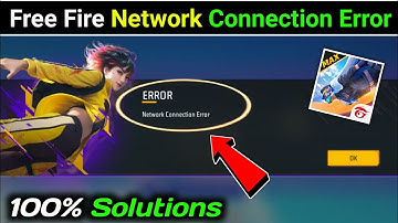 Free Fire "Network Connection Error" Problem Solution✅ || Free Fire Network Error Problem Fix 2025