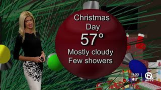 First Alert Weather Forecast for Sunday, Dec. 25, 2022