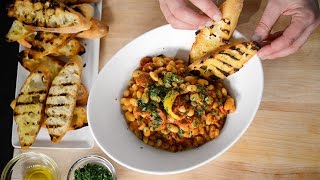 Spanish White Bean Stew With Smoked Paprika And Chorizo