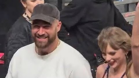 Travis Kelce gets emotional at Amsterdam Eras Tour ‎@TaylorSwift  ‎@newheightshow  #erastour #taylor